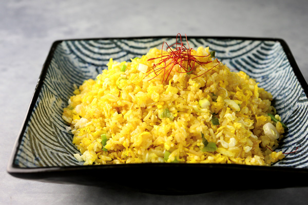 golden egg fried rice